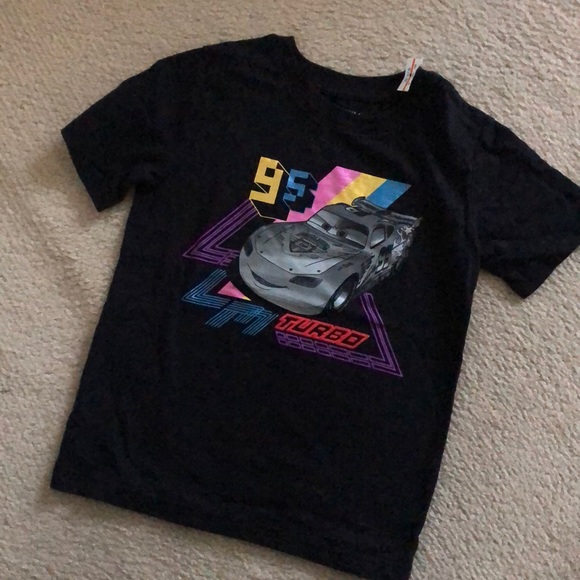 NWT Disney Cars Lightning McQueen Shirt Top